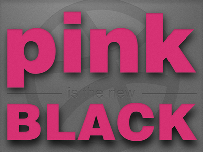 Pink Is The New Black black dribbble fireworks grey pink pro