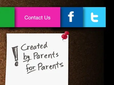 Created By Parents For Parents website