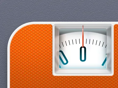 Scales iPhone Icon iphone orange scales weight