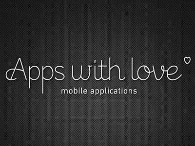 Apps with love - Brand applications apps apps with love awl brand heart logo love mobile web website