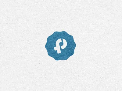 P logo