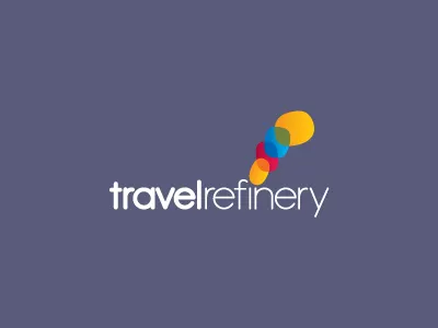 Travel Refinery Final blue colour logo refinery travel