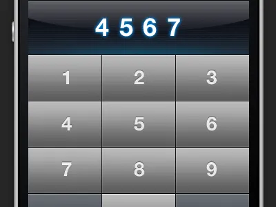 Input input ios iphone numbers numpad