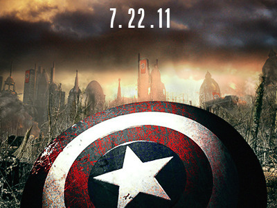 Captain America film poster