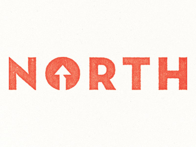 ↑ identity logo north orange