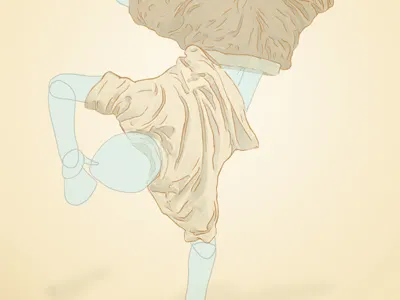 Impact brown drawing wacom