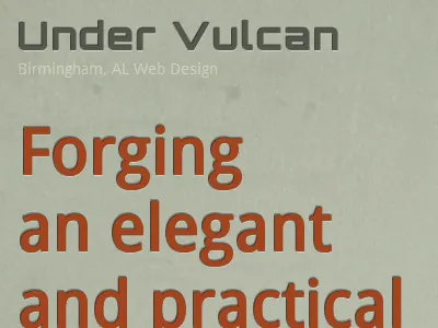 Undervulcan css3 grunge texture
