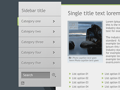 Sidebar sidebar wordpress