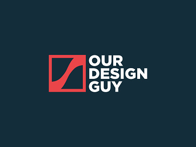 Our Design Guy Logo Design branding bézier curve logo creative software identity flowing curve design graphic design graphic design branding innovative saas branding logo minimalist creative branding minimalist saas branding saas logo design simple aesthetic