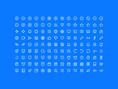 Outline Icons - Lookscout Design System design design system figma icon set icons lookscout outline ui vector