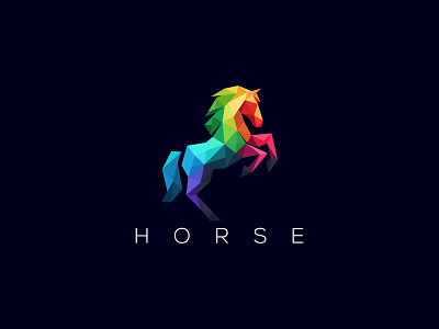 Horse Logo digital horse logo digital logo fire horse horse horse logo horse logo deisgn logo design horse polygon horse logo polygon logo top horse logo