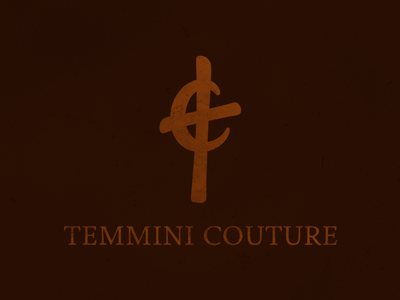 WIP - Clothing Designer Logo african branding brown clothing couture designer fashion haute identity logo tan