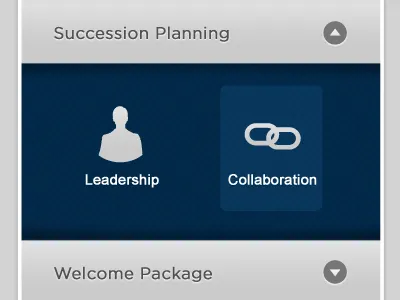 Succession Planning minimalist simple ui