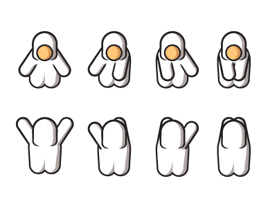 Workers icon icons illustration little mini small workers