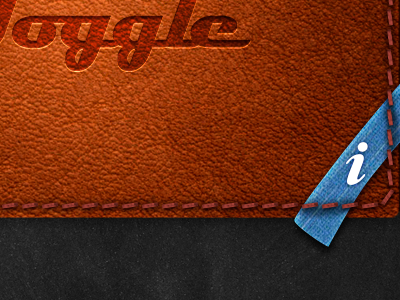 uToggle @2x iphone leather retina ui