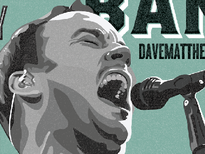 Picture 5 dave matthews band emotion face illustration poster singer texture