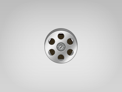 Work In Progress: Reel film gray icon reel