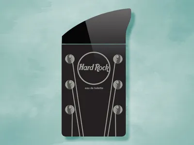 Hard Rock perfume for Men hard rock perfume product design