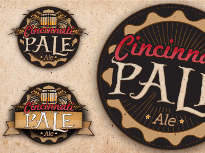 Cincinnati Pale Ale ale beer brew label pale ale