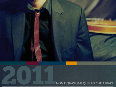 Gmg Tour Poster C graphic design music photo poster sans serif slab serif