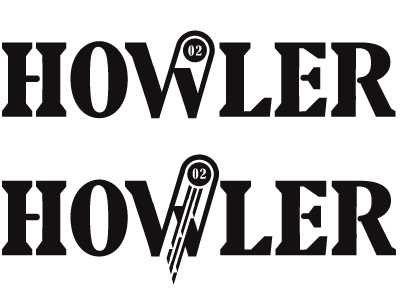 Howler Masthead logo type