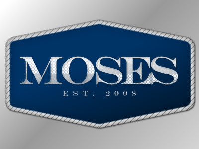 Moses badge moses patch taco