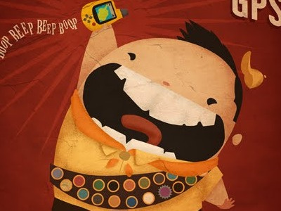 What's UP?! mud! pixar russell up