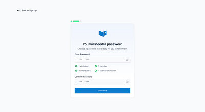 Password design ui ux