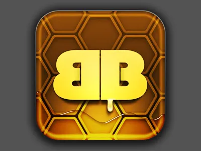 iOS Icon bee honey icon ios