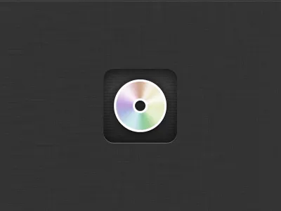 CD icon black cd compact disk icon