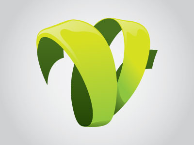 Vee Collective Logo brand brandmark collective identity illustrator logo ribbon vee