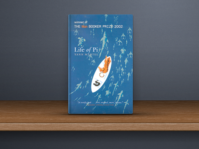 Life of Pi book icon shelf