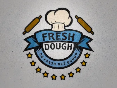 Fresh Dough - Rebrand coaches loupe design logo rebrand