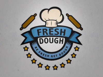 Fresh Dough - Rebrand coaches loupe design logo rebrand