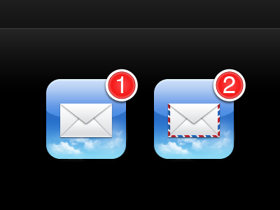 Mail ios iphone mail retina