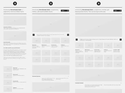 Something Responsive 320 and up grid helvetica media queries minimal responsive responsive design theme wordpress