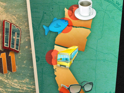 Kick It In 1 blue icons map orange texture type web