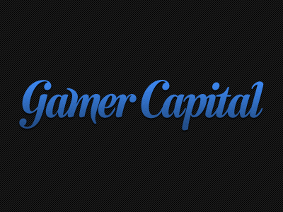 Name Change black blue gamercapital gaming logo semilla