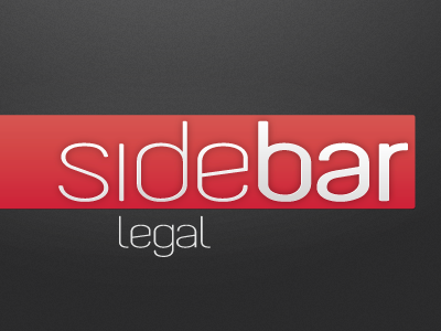 Sidebar Legal Logo concept logo