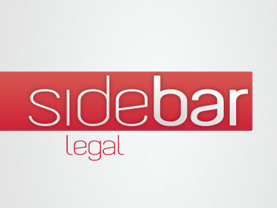 Sidebar Legal LogoB concept logo