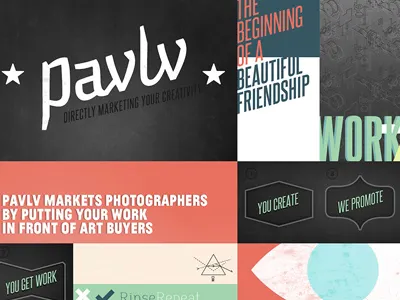 The Beginning of a Beautiful Friendship fun with type placeholder site screengrab