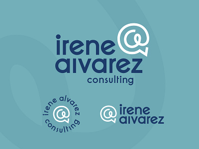 Irene Alvarez Consulting Logo Pack @ branding communication consultant consulting convo irene alvarez consulting logo logo design logo pack logo suite logos marketing messaging professional speech speech bubble type typography