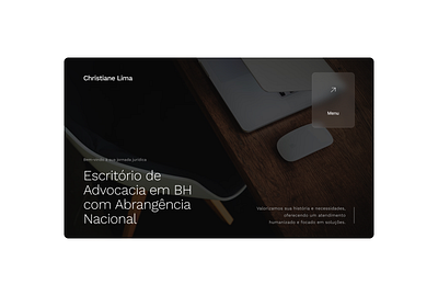 Webdesign - case study advogados escritorio website