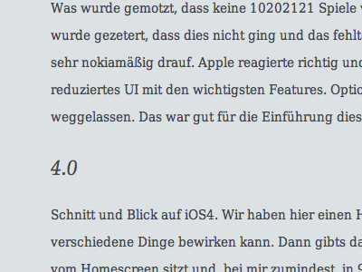 Besser? bloh finetuning html typographie web