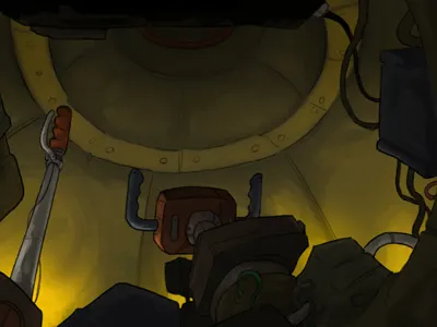 Sub Interior (comp) blacklake comp photoshop