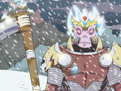 Lich – Old Version illustration monster