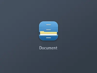 document document drawer icon ui