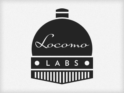 More Locomo greyscale locomo labs logo suave script verlag