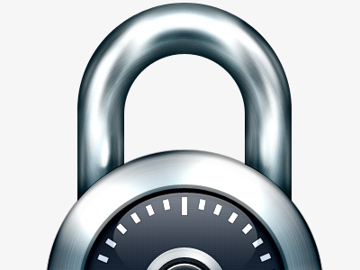 Example of Lock icon - Client