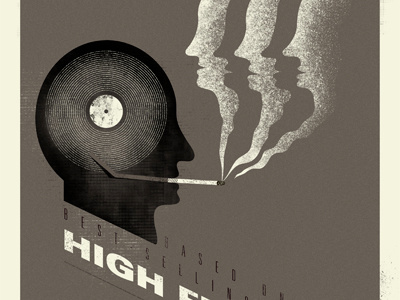 High Fidelity fidelity high illustration nmn poster